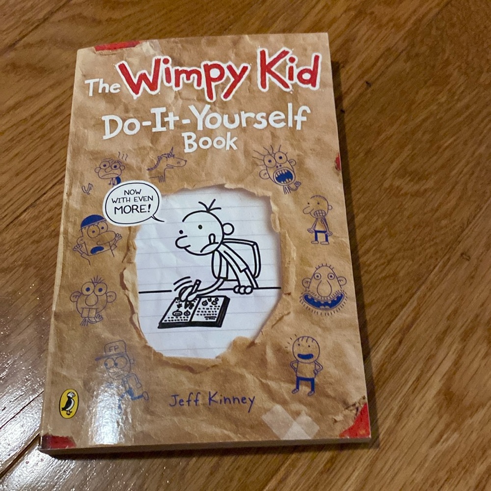 Diary Of A Wimpy Kid DIY Book New Without Tags